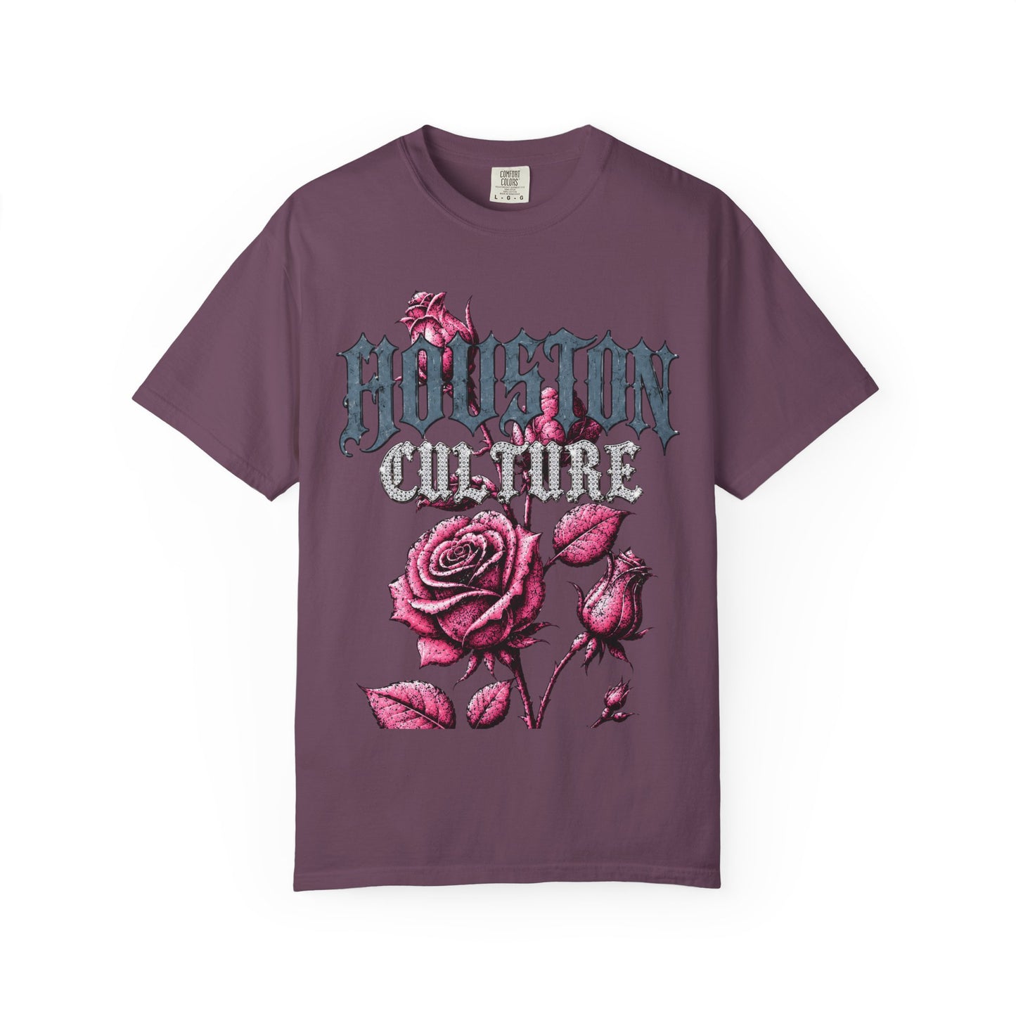 Houston Culture Rose Graphic Tee