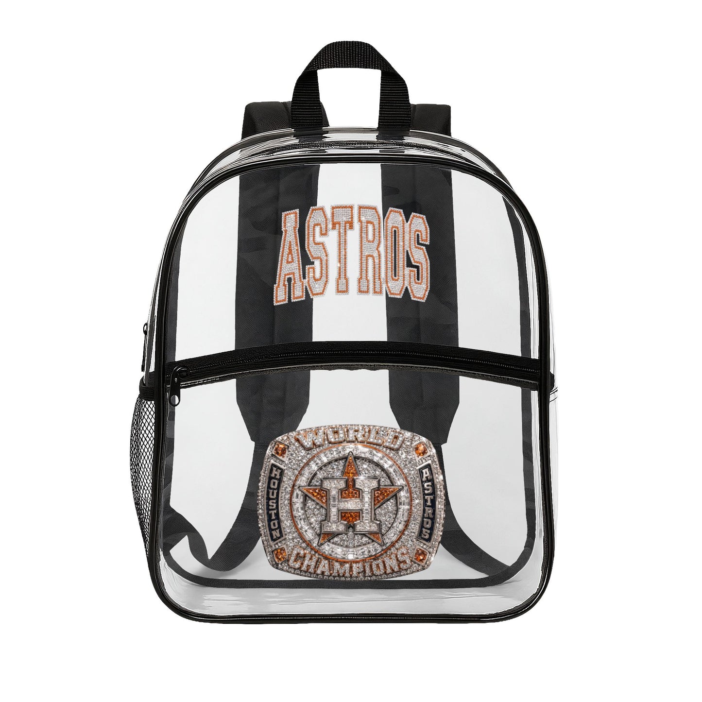 Clear Astros Championship Stadium Backpack