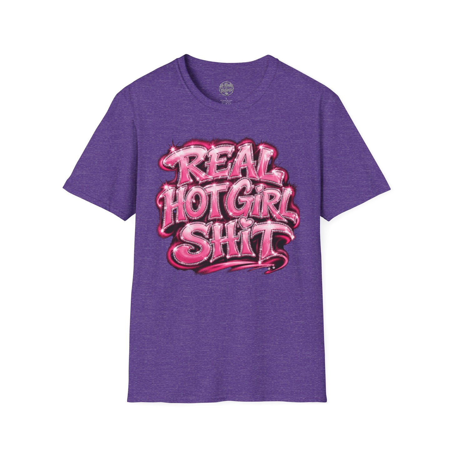 Graffiti Pink Hot Girl Graphic Tee