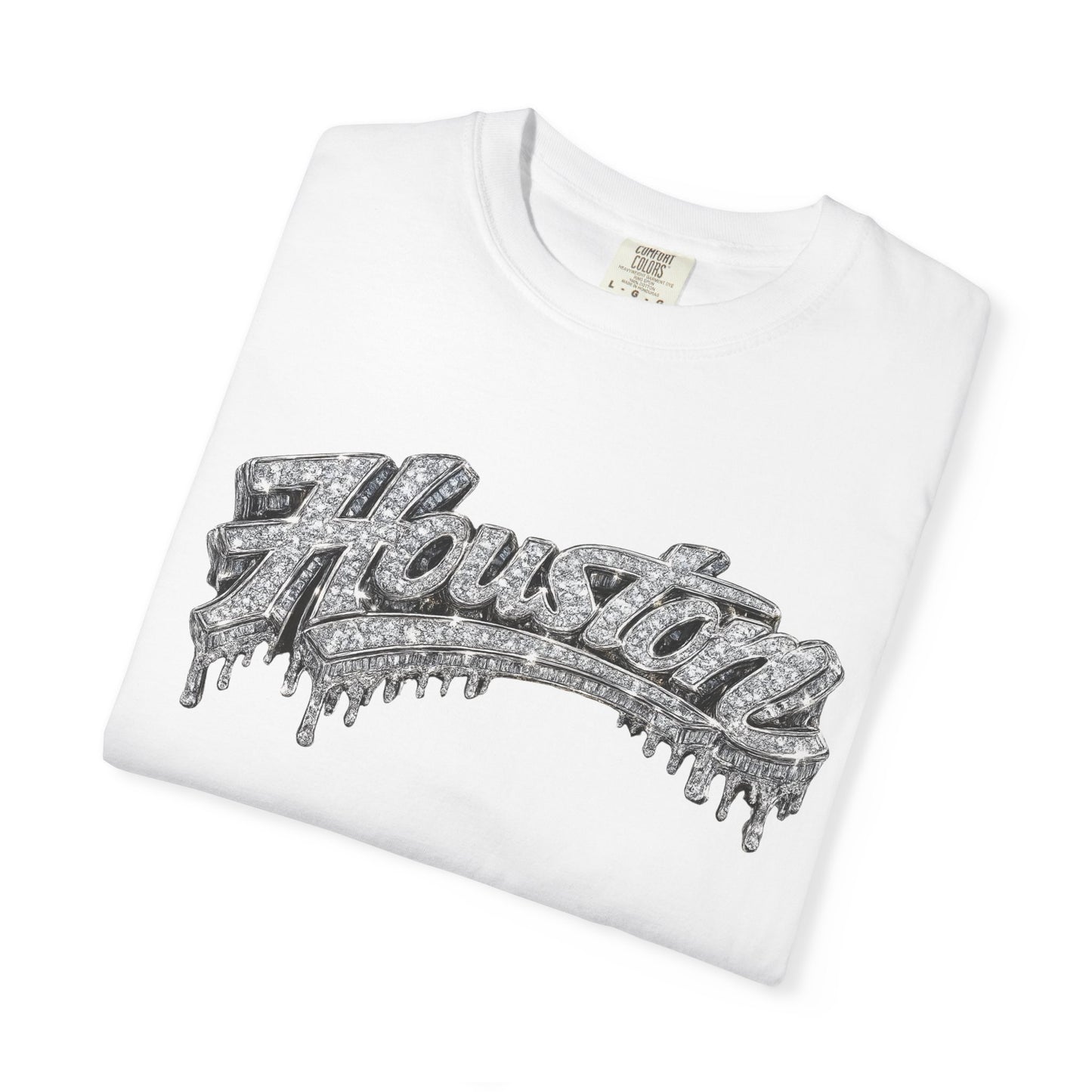 Houston Iced Drip Logo Graphic Tee