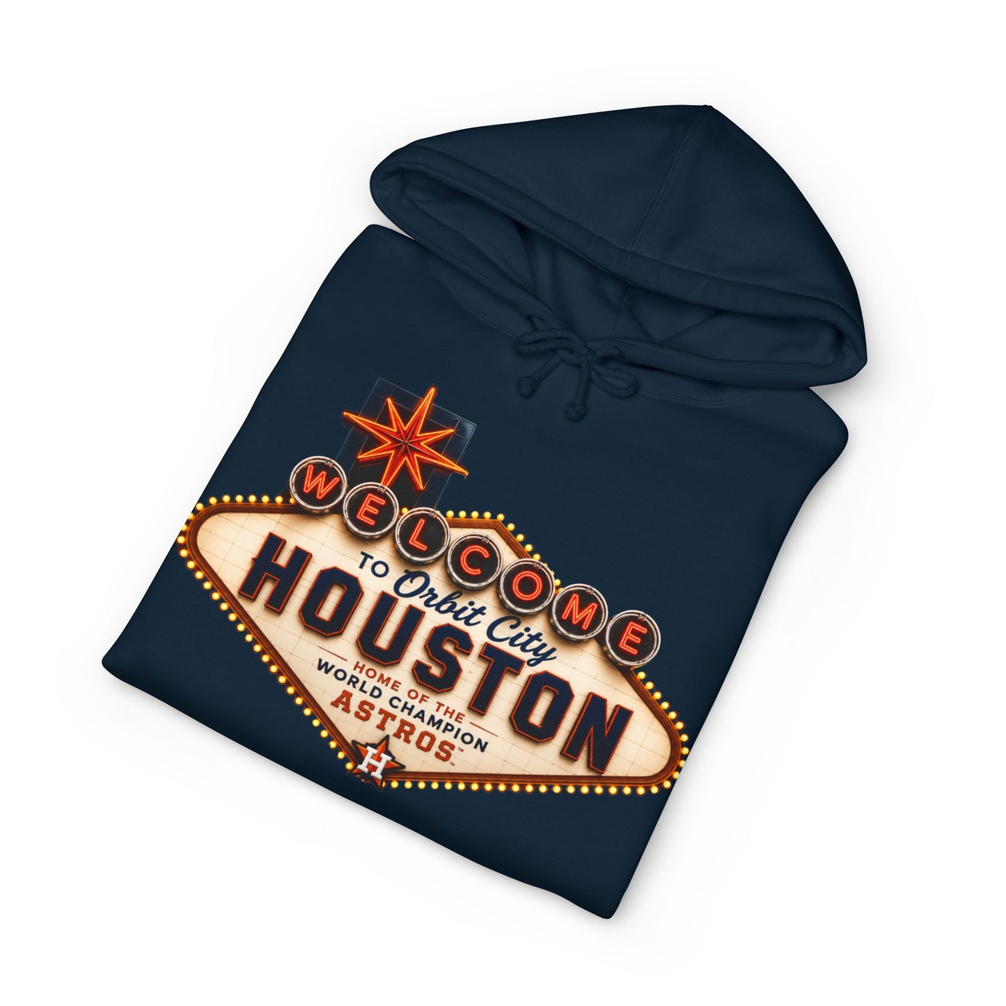 Astros Inspired Vegas Sign Hoodie