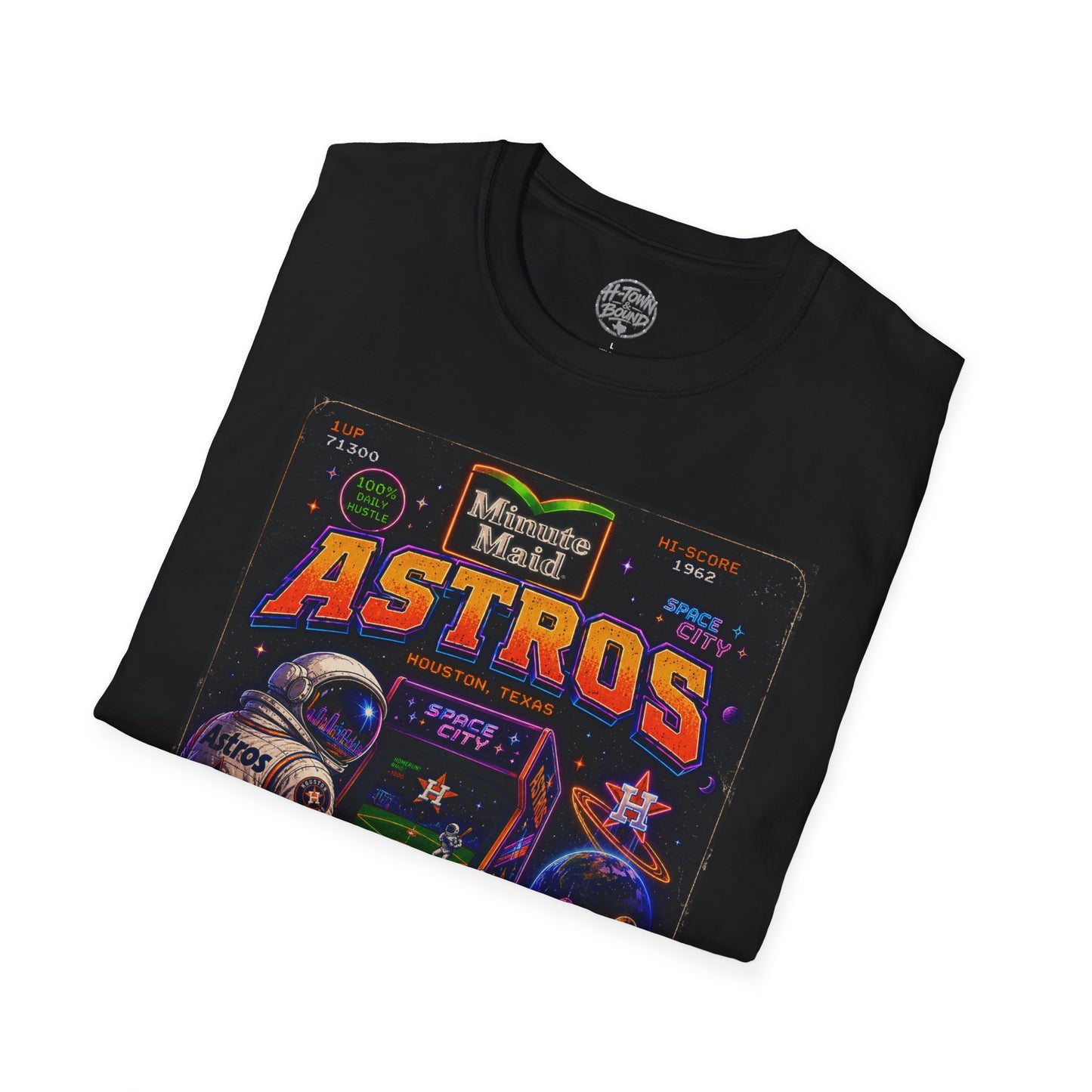 Houston Astros Retro Astronaut Tee