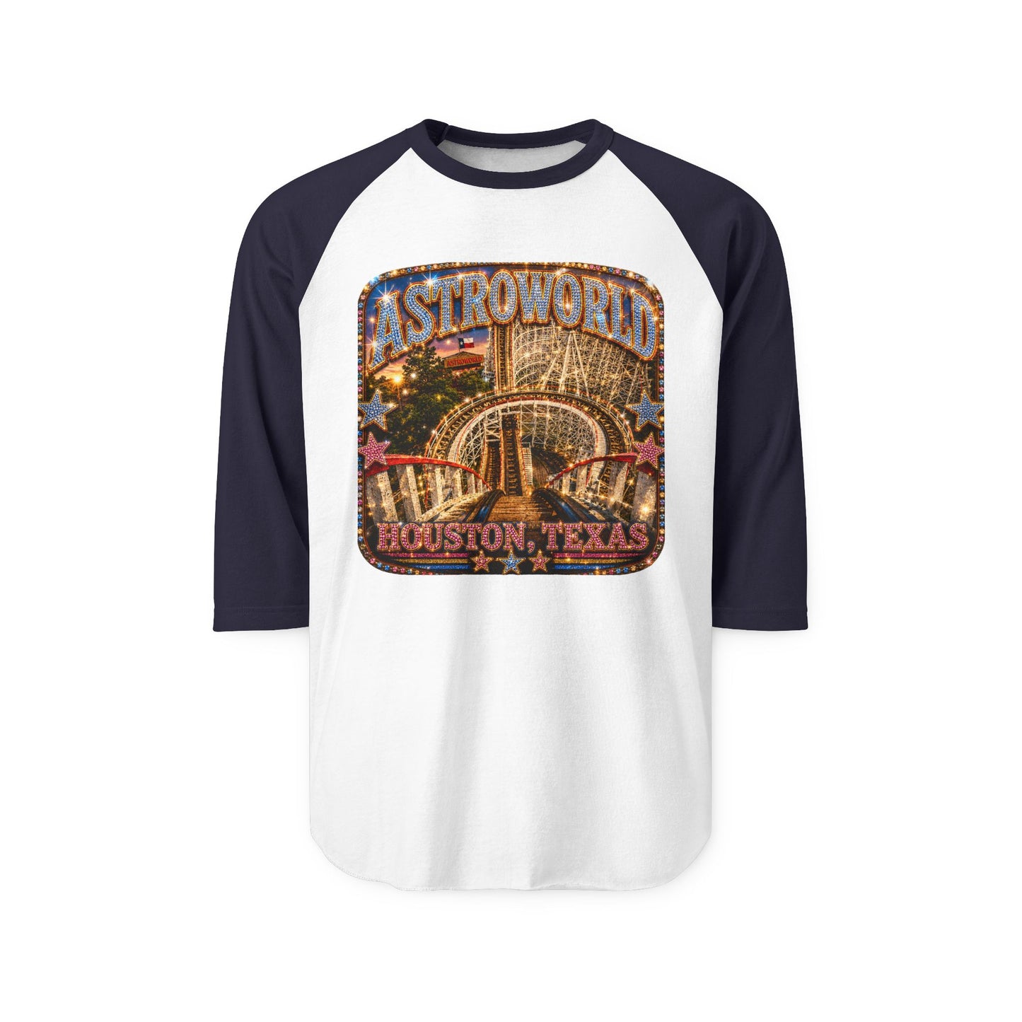 Houston Nostalgia Astroworld Raglan Tee