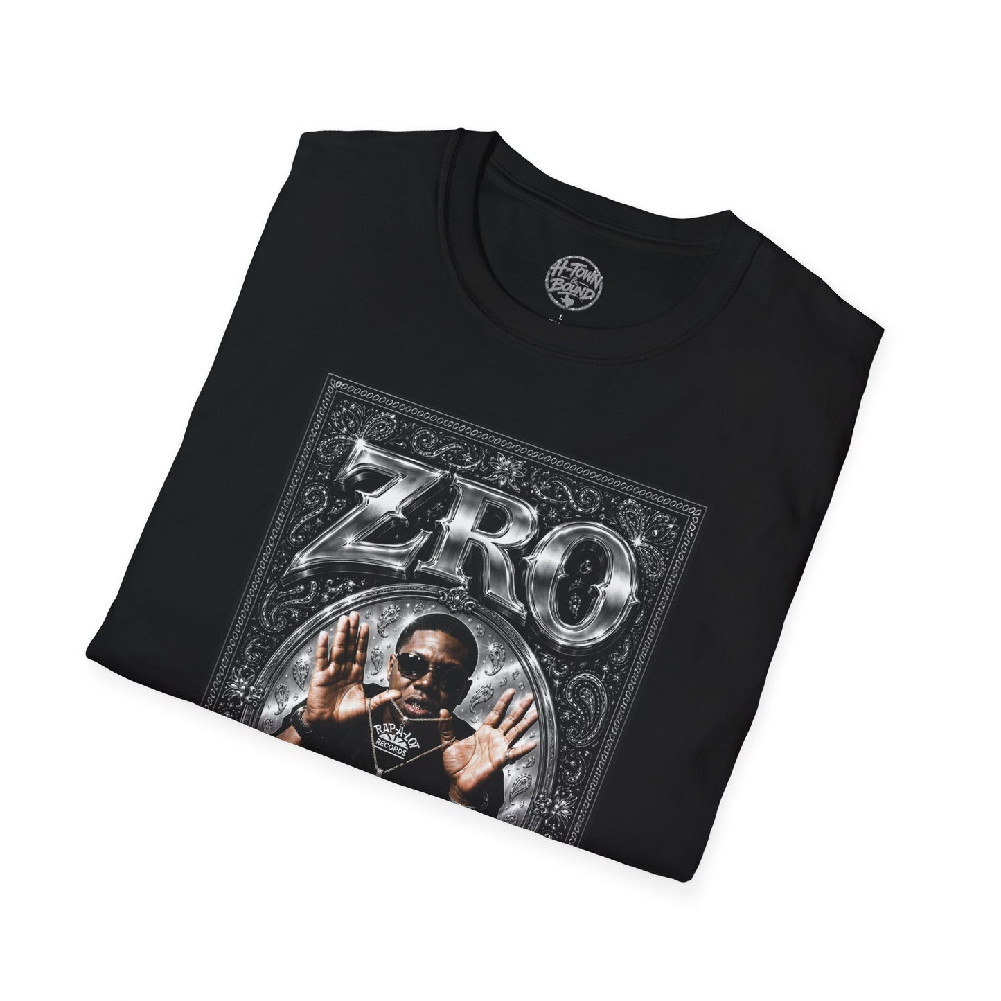 Houston Rapper Graphic Tee-Chromed Out