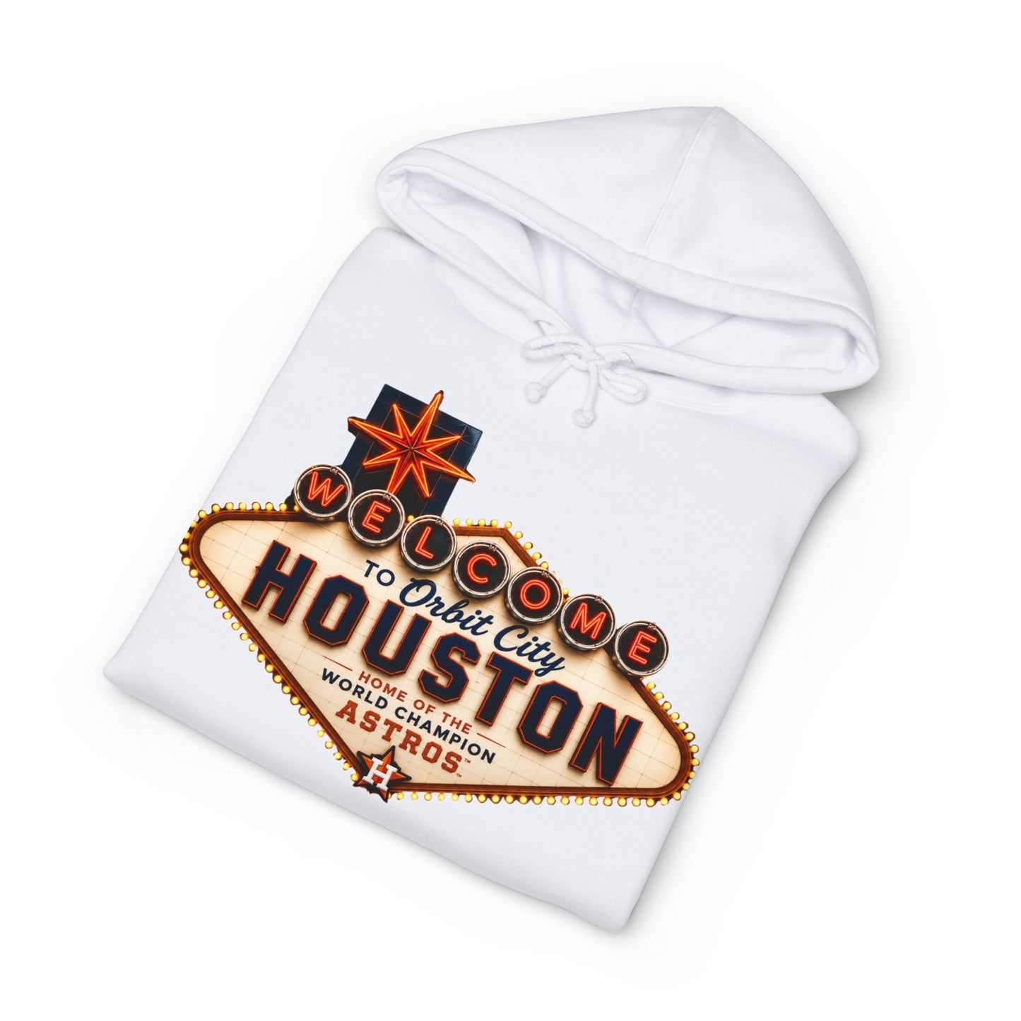 Astros Inspired Vegas Sign Hoodie