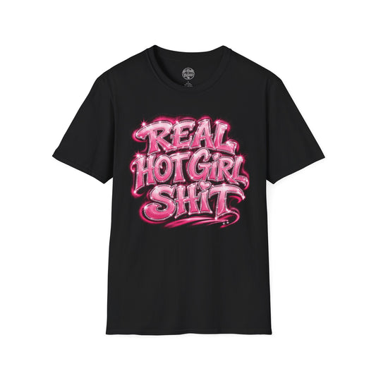 Graffiti Pink Hot Girl Graphic Tee