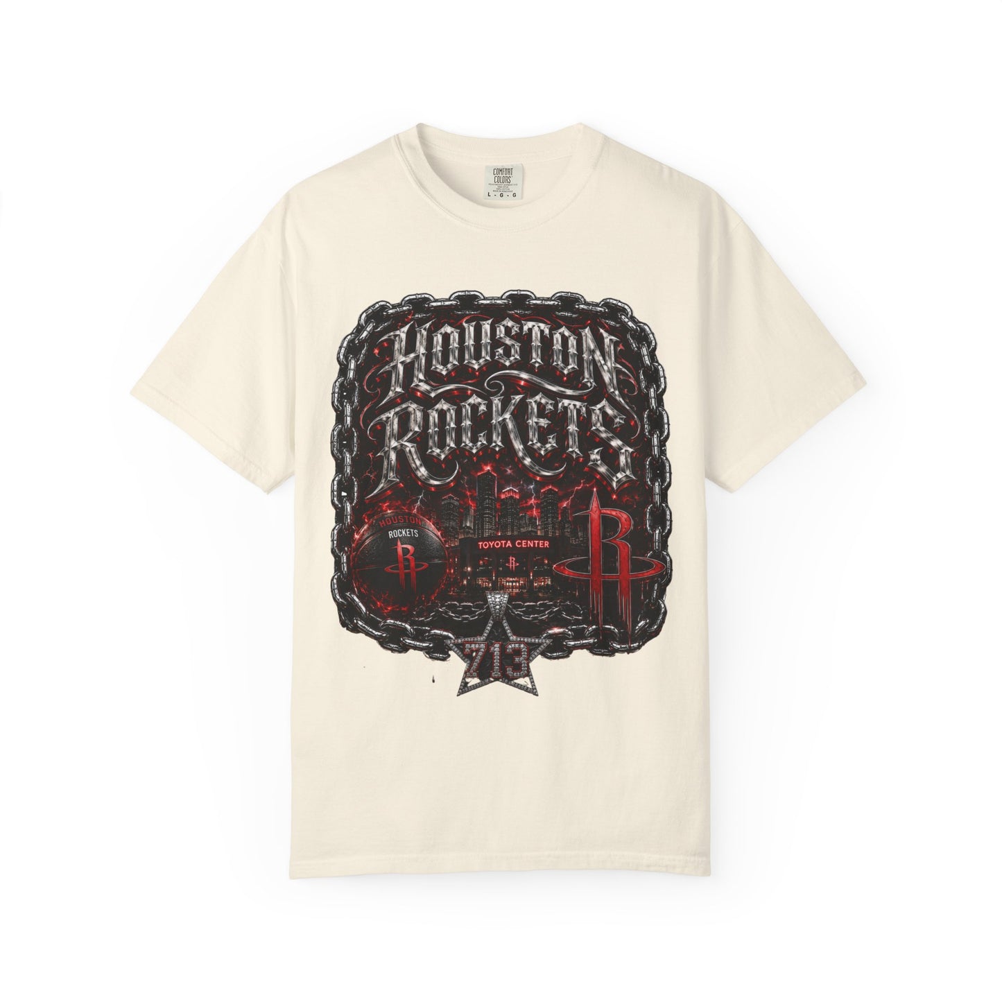 Houston Rockets Chain Link Graphic Tee