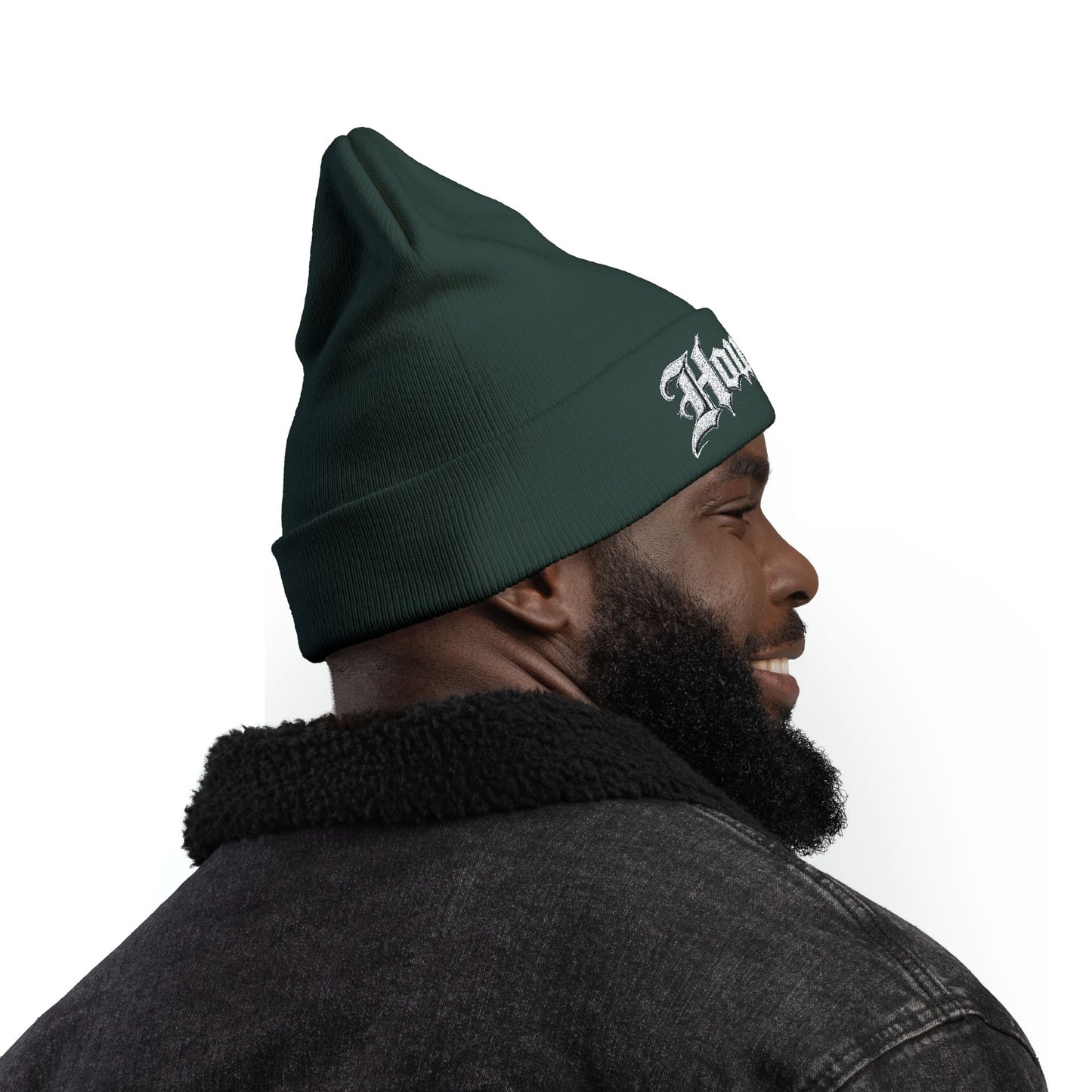 Houston Old Eng. Embroidered Beanie