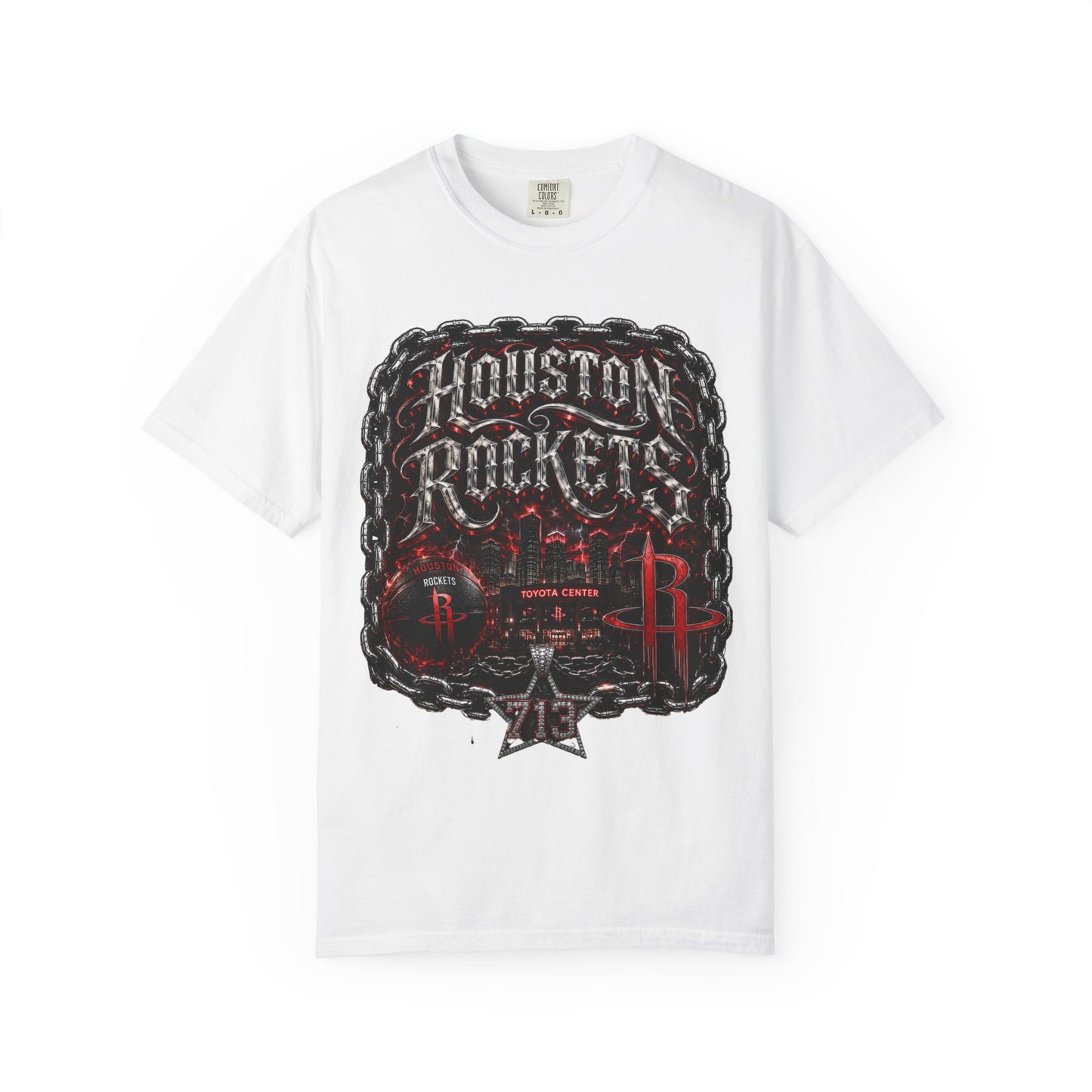 Houston Rockets Chain Link Graphic Tee