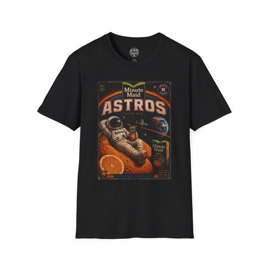 Orange Chill Astros Astronaut Tee