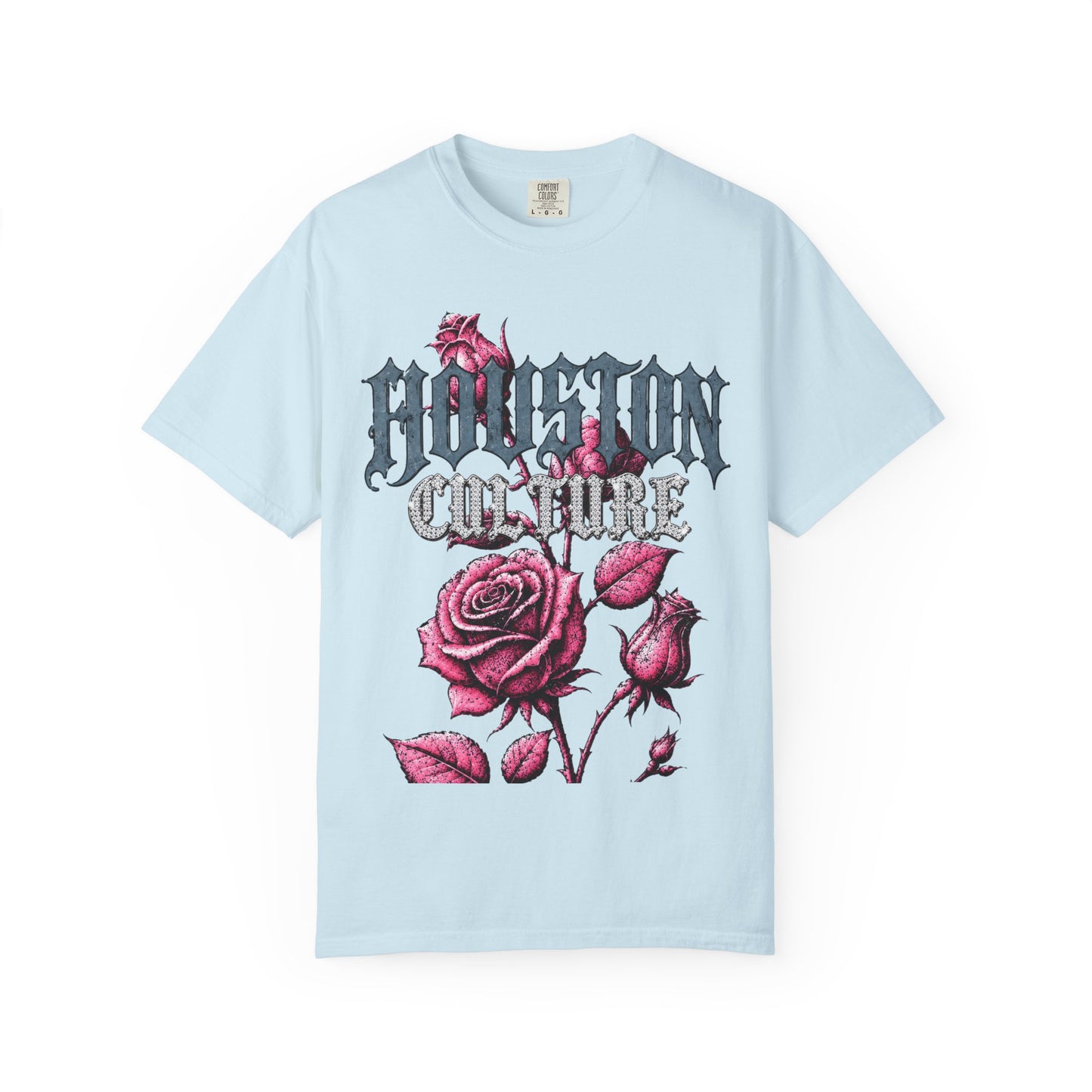 Houston Culture Rose Graphic Tee