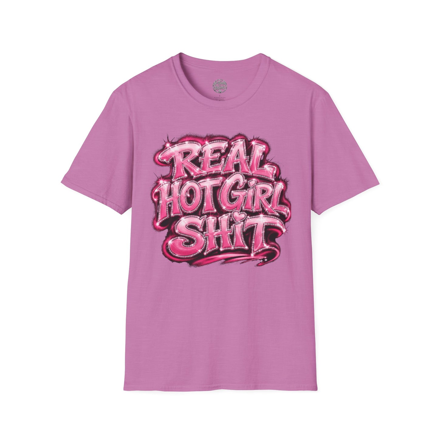 Graffiti Pink Hot Girl Graphic Tee