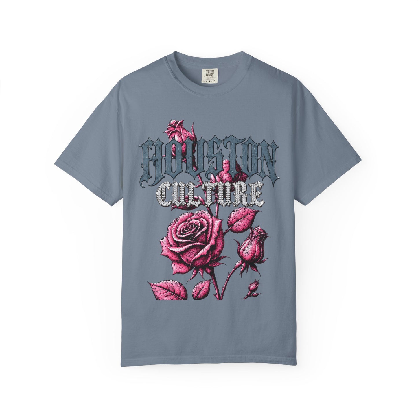 Houston Culture Rose Graphic Tee