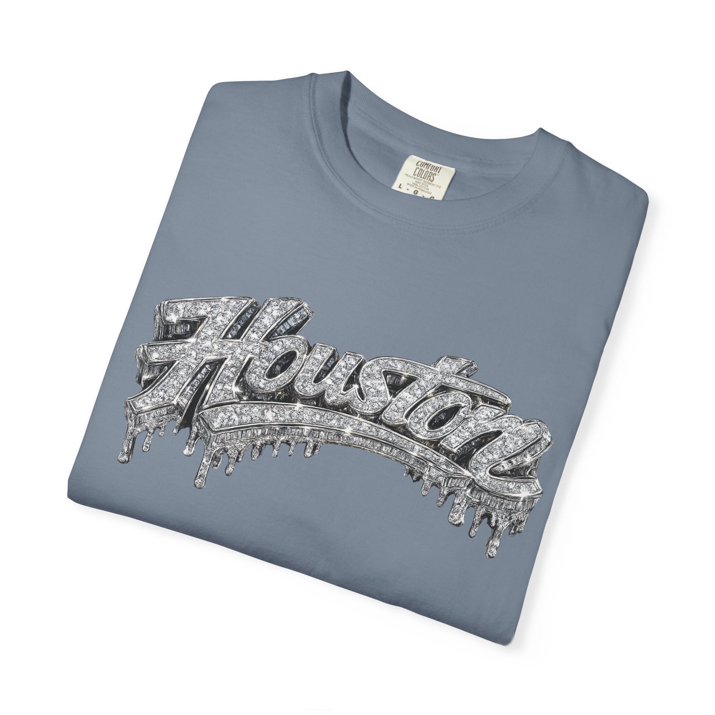 Houston Iced Drip Logo Graphic Tee