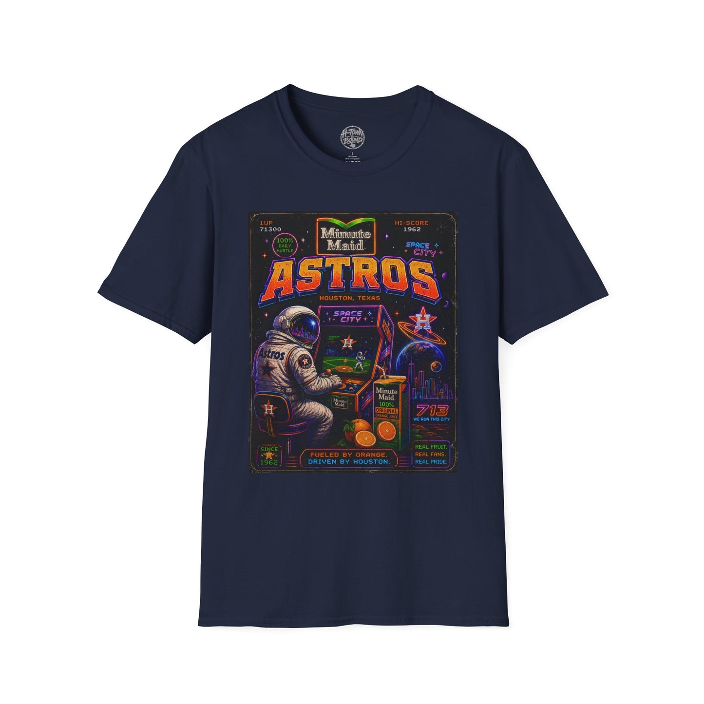 Houston Astros Retro Astronaut Tee