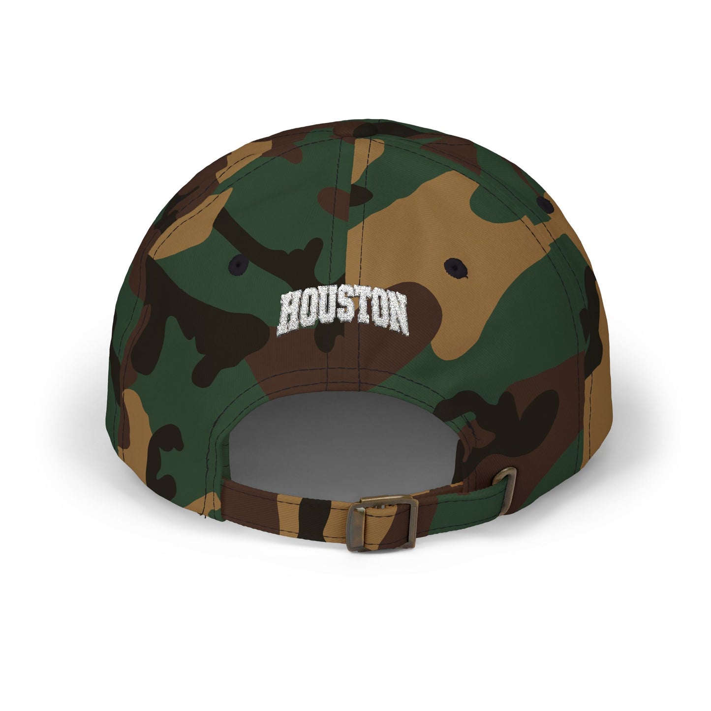 Houston (silver) Embroidered Baseball Hat