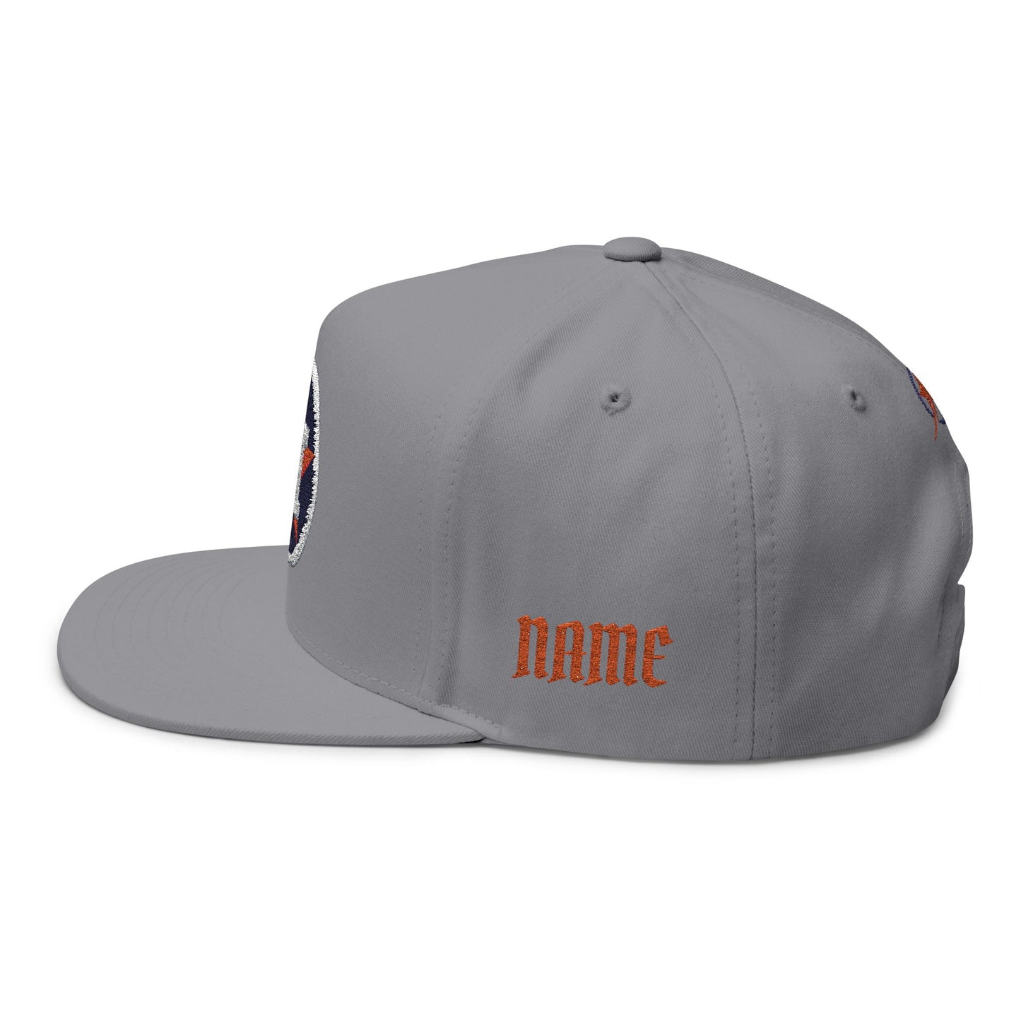 CUSTOM Houston Astros Embroidered Flat Bill Cap
