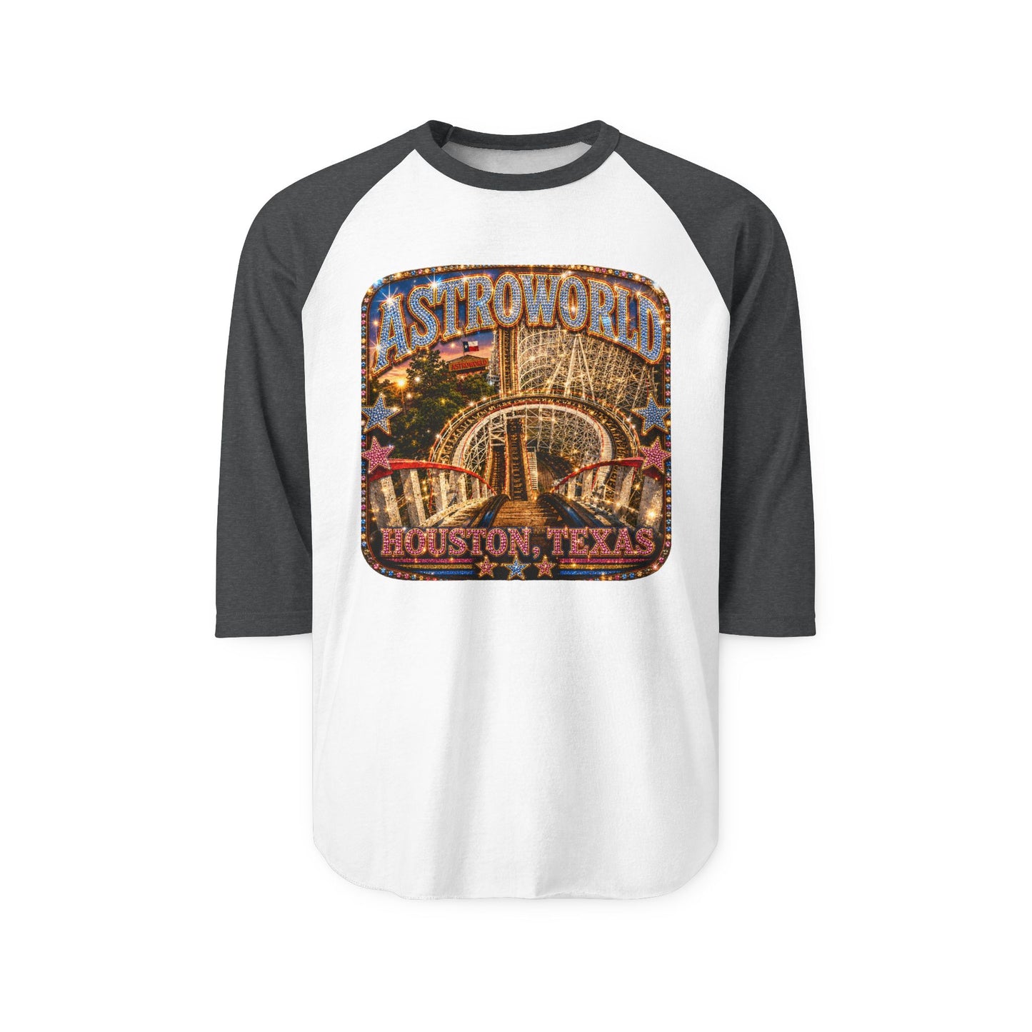 Houston Nostalgia Astroworld Raglan Tee