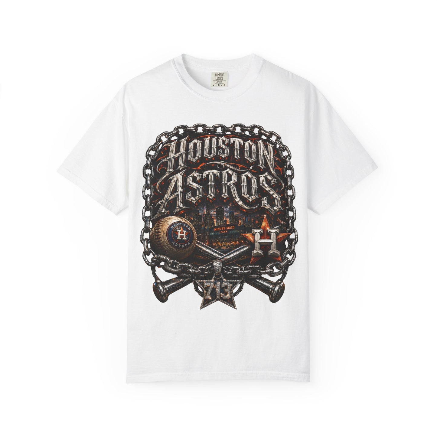 Houston Astros Chain Link Graphic Tee