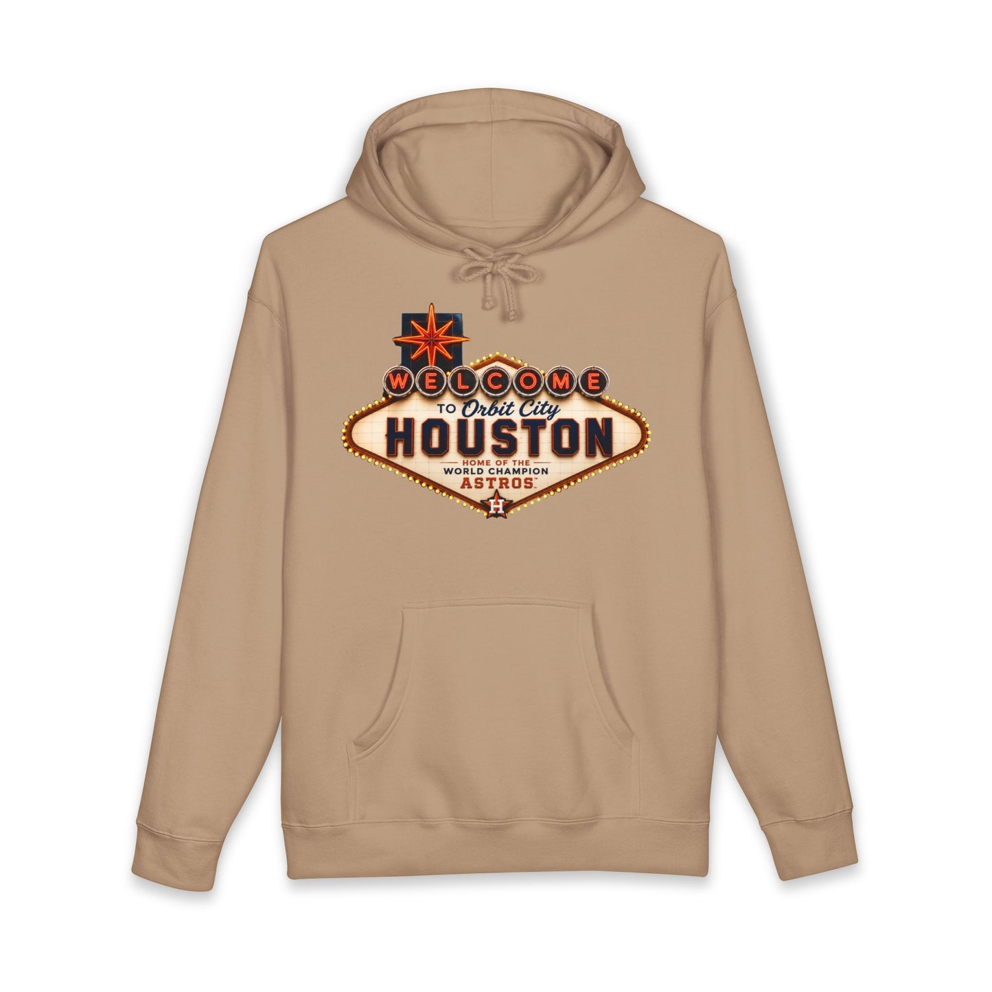 Astros Inspired Vegas Sign Hoodie
