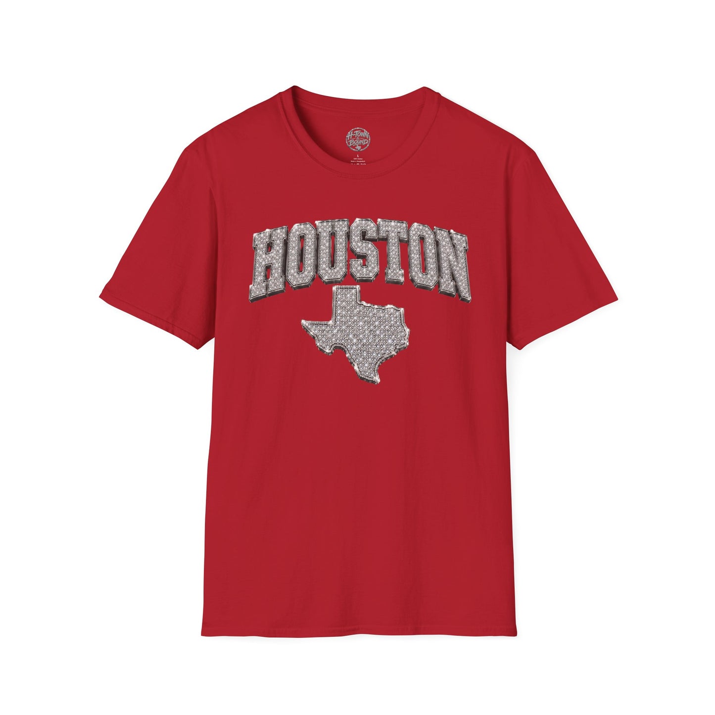 Iced Logo ‘Houston Texas State Outline’ Tee
