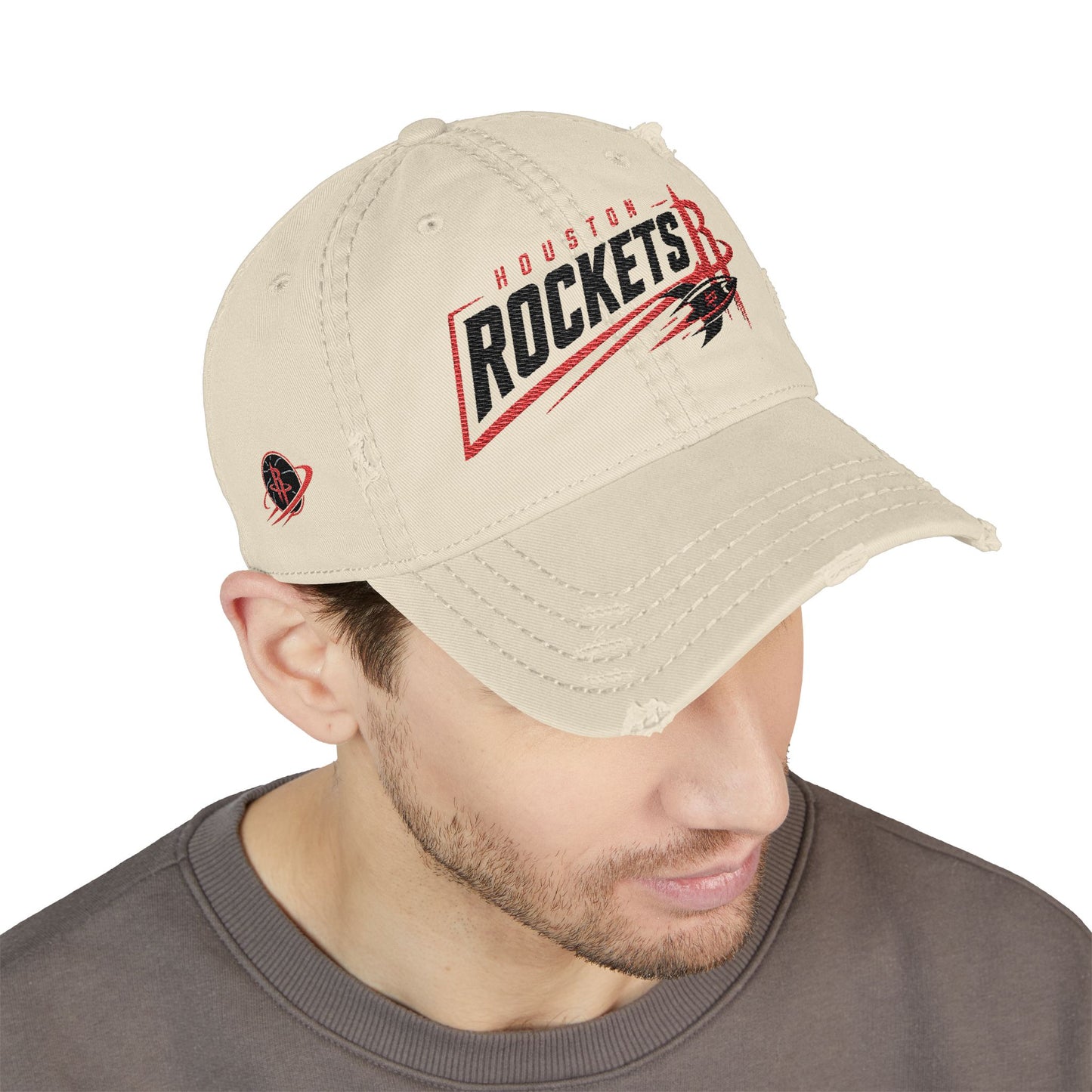 Vintage Distressed Rockets Embroidered Hat