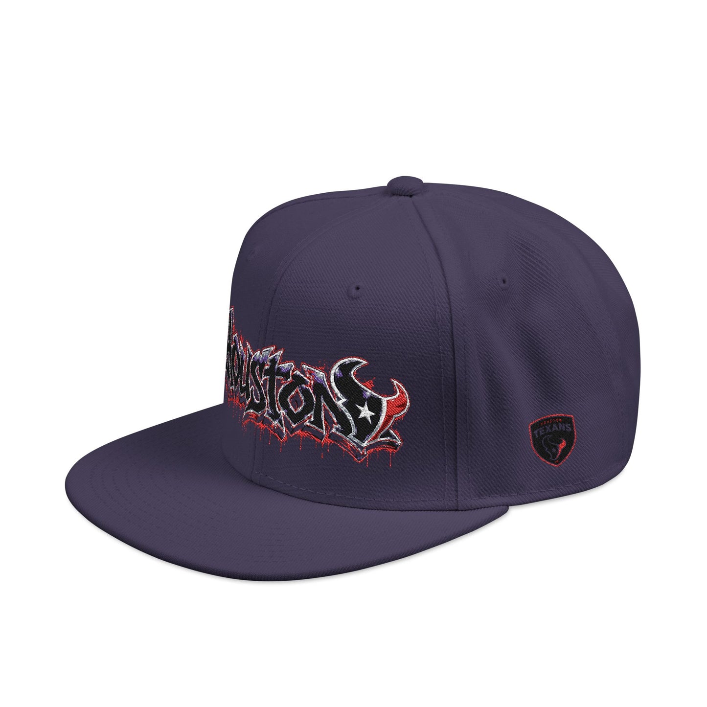 Houston Texans Graffiti Snapback Hat (Embroidered)