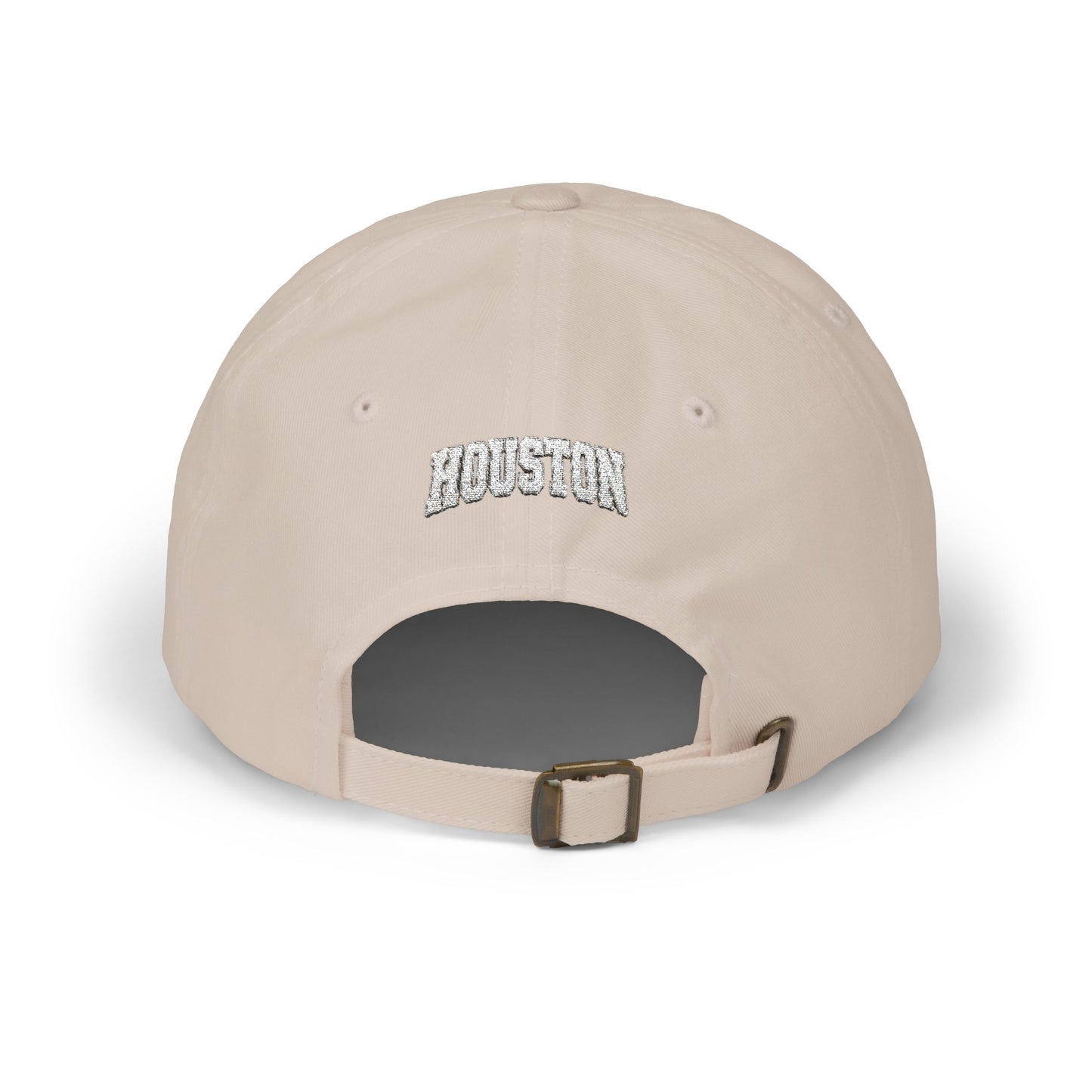 Houston (silver) Embroidered Baseball Hat