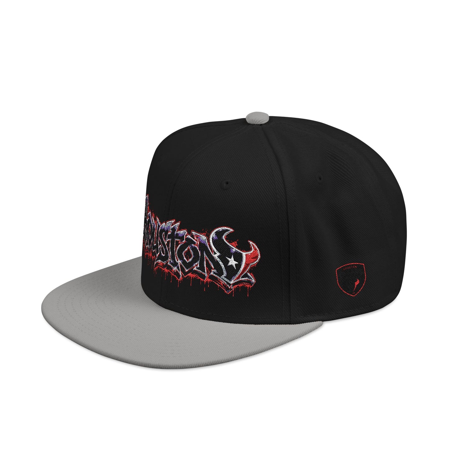 Houston Texans Graffiti Snapback Hat (Embroidered)