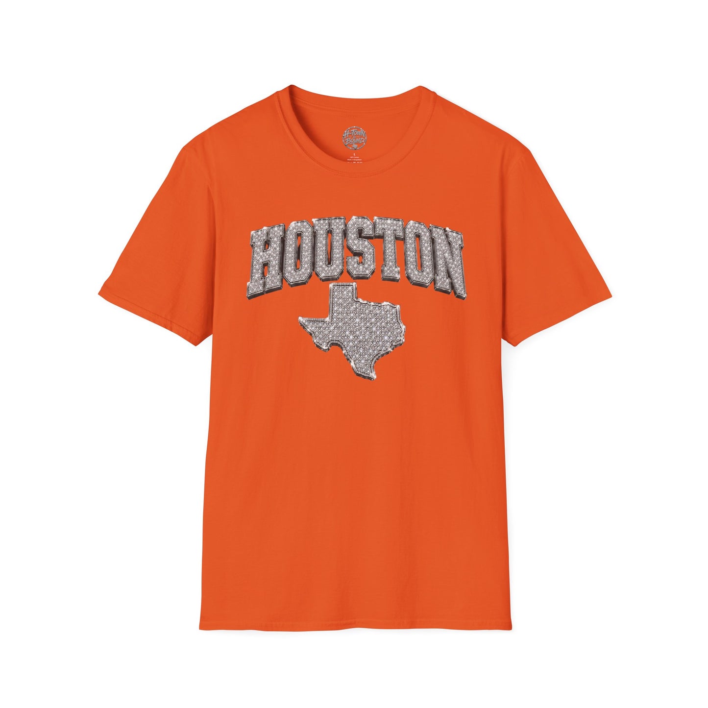 Iced Logo ‘Houston Texas State Outline’ Tee