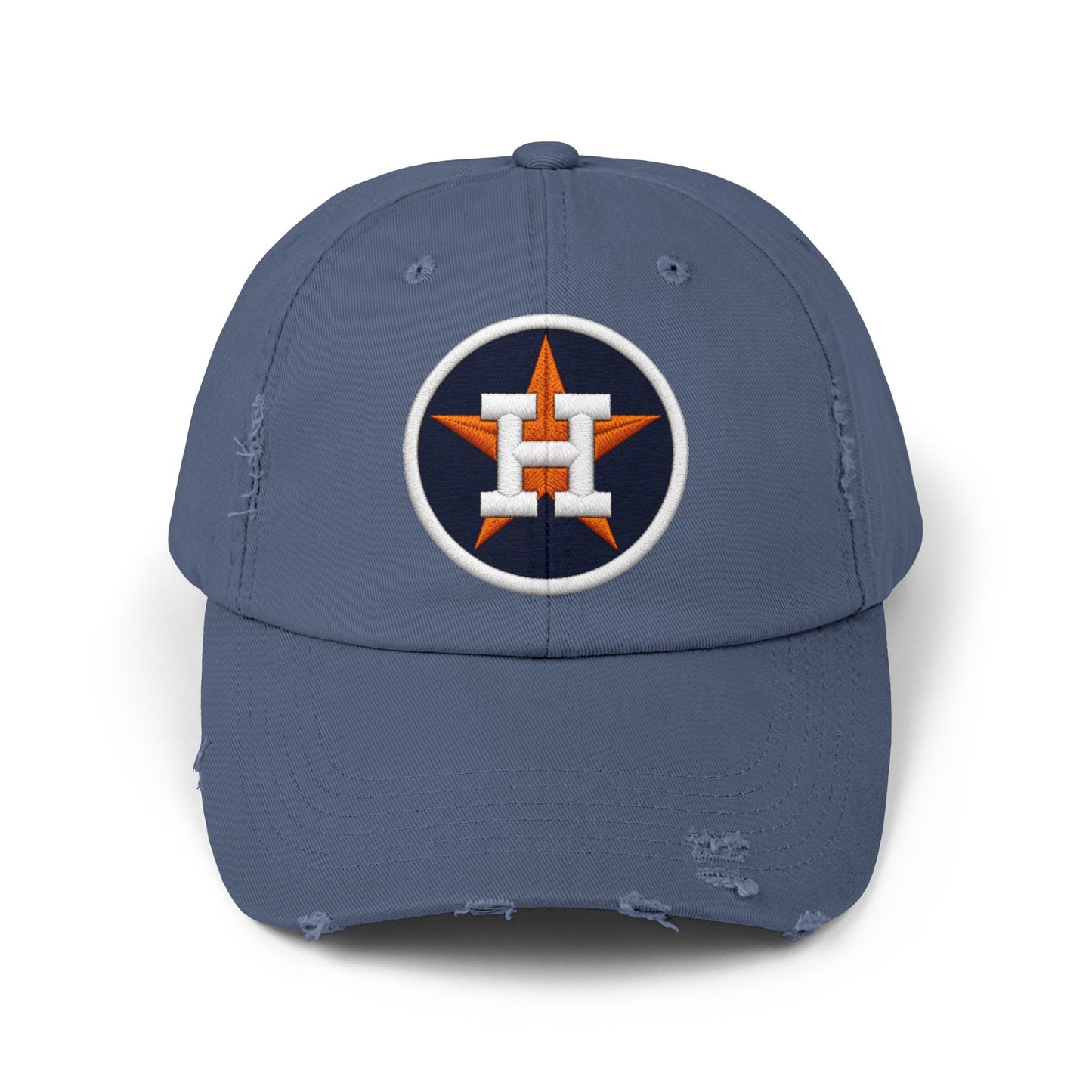 Astros Distressed Baseball Cap