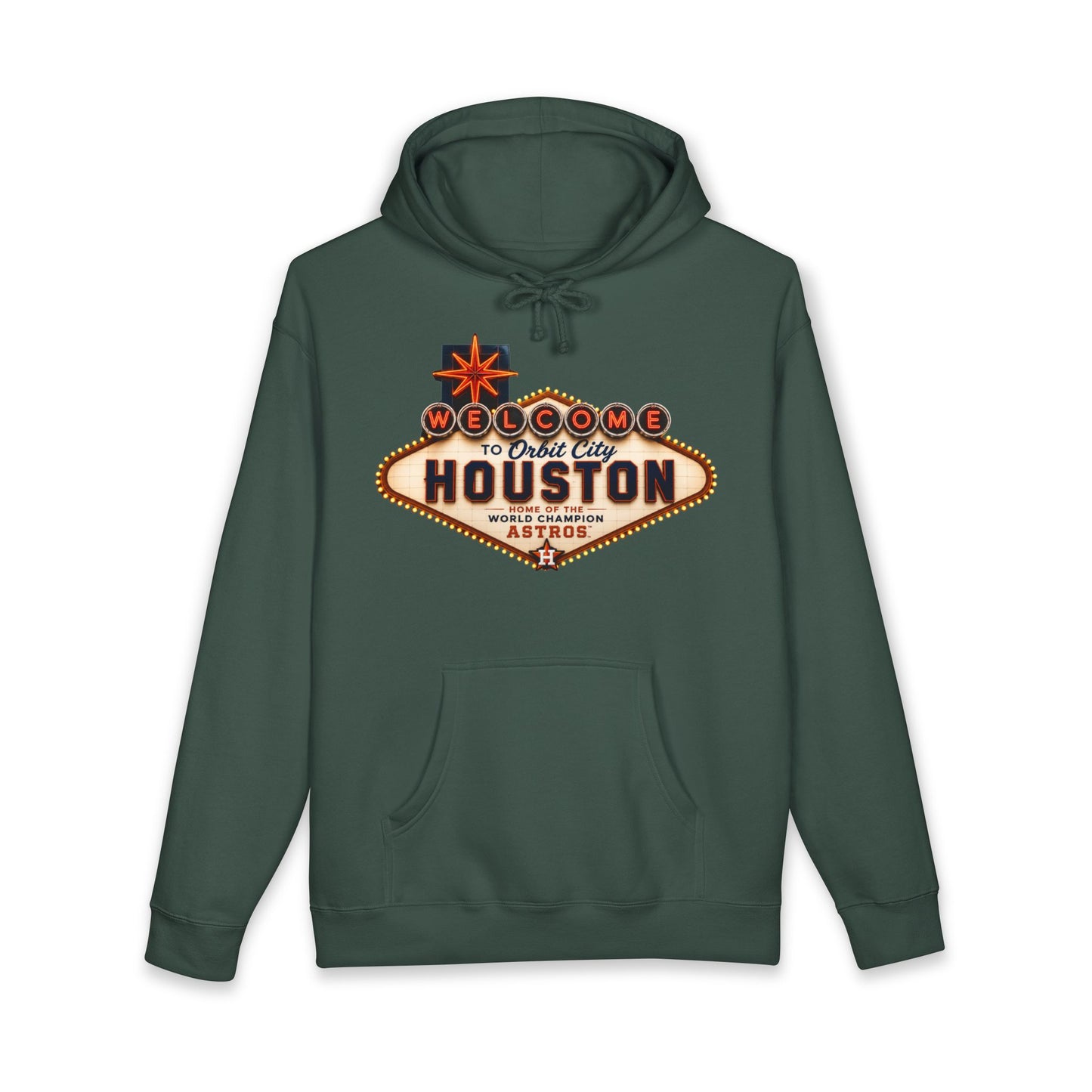 Astros Inspired Vegas Sign Hoodie
