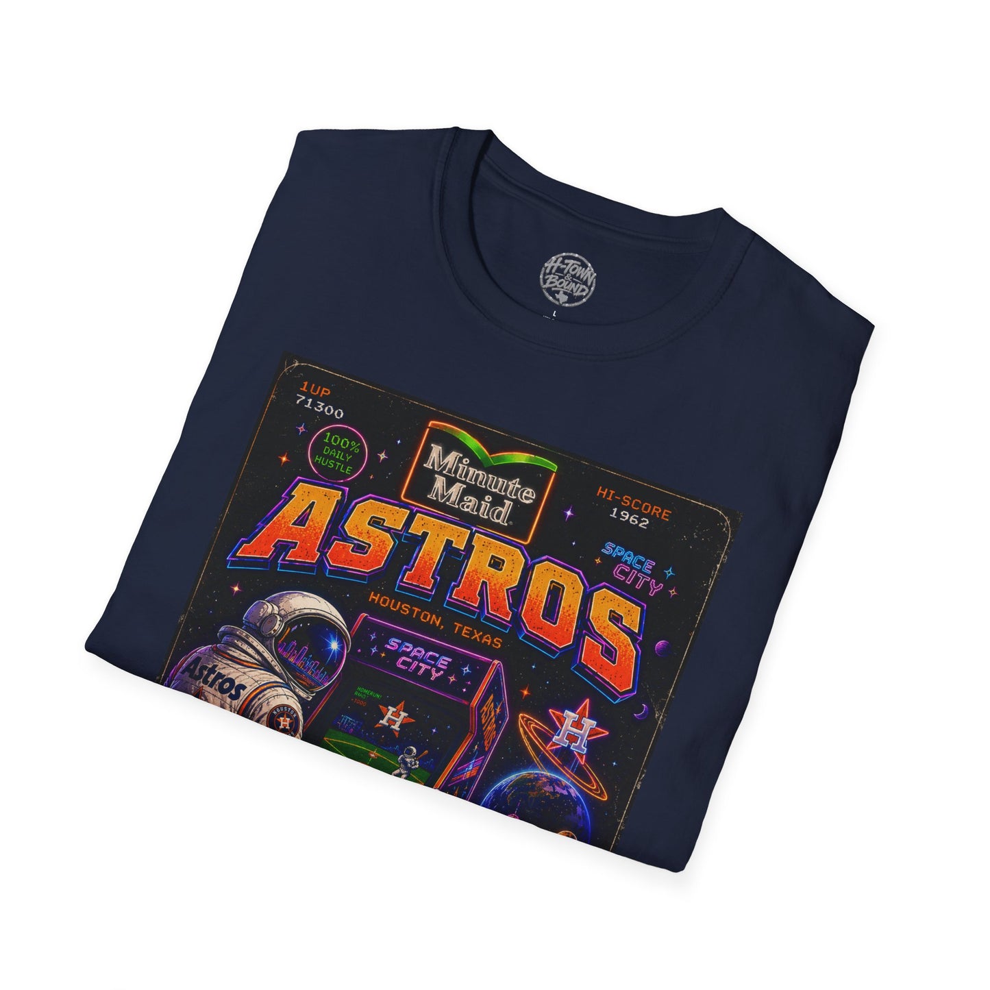 Houston Astros Retro Astronaut Tee
