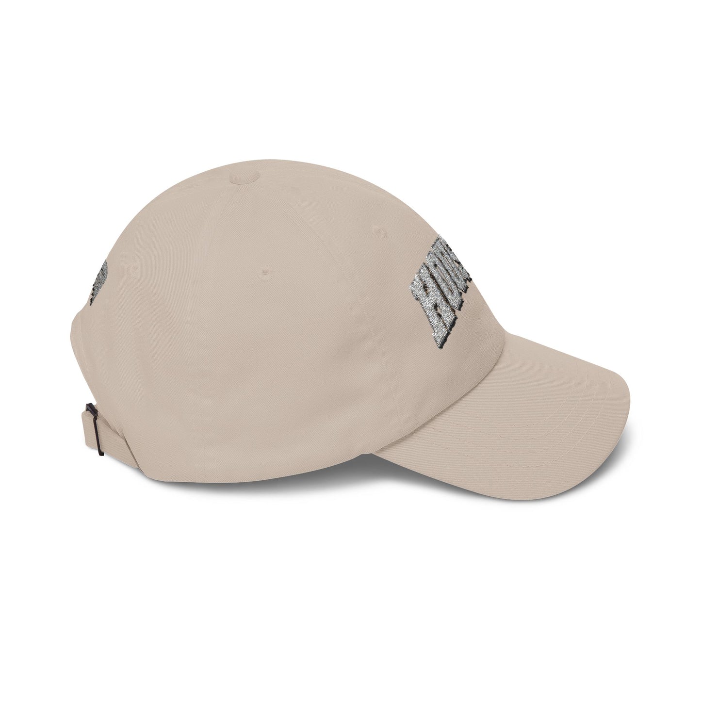 Houston (silver) Embroidered Baseball Hat