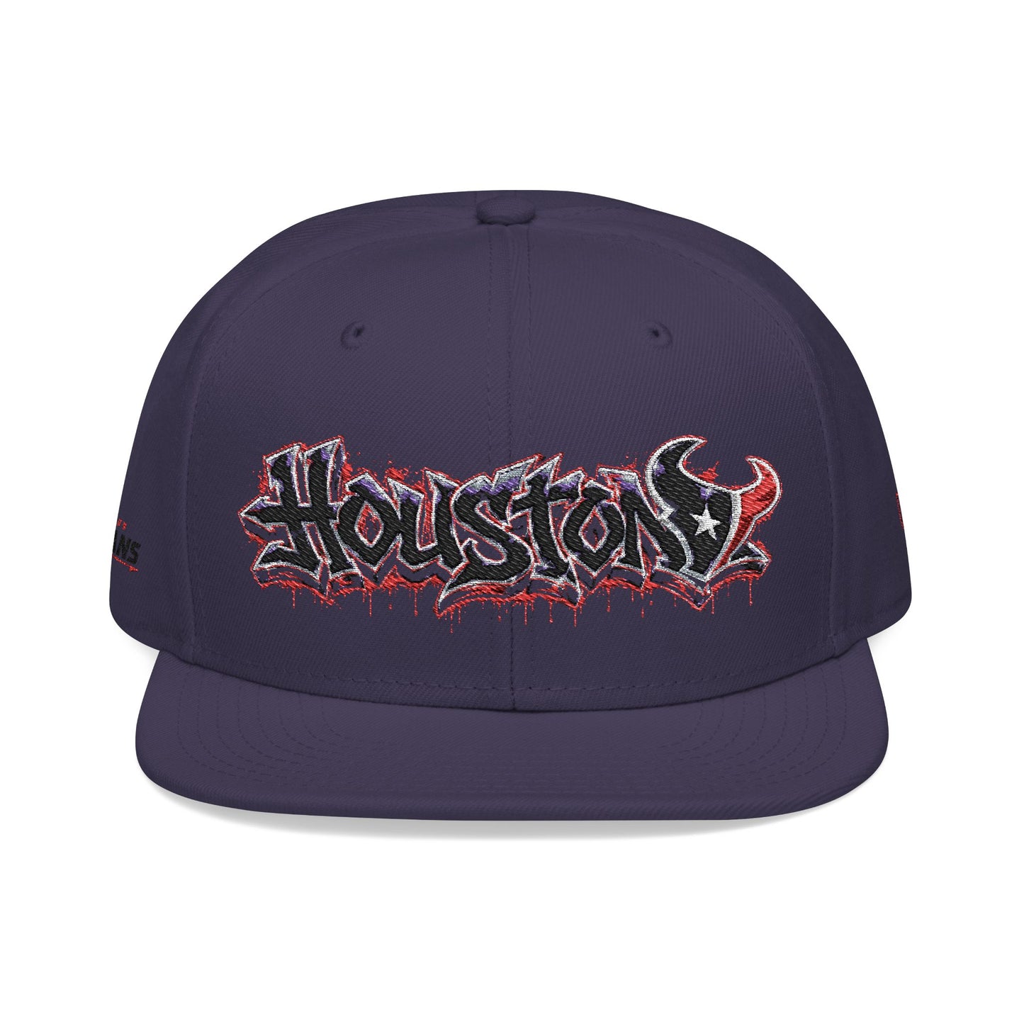 Houston Texans Graffiti Snapback Hat (Embroidered)