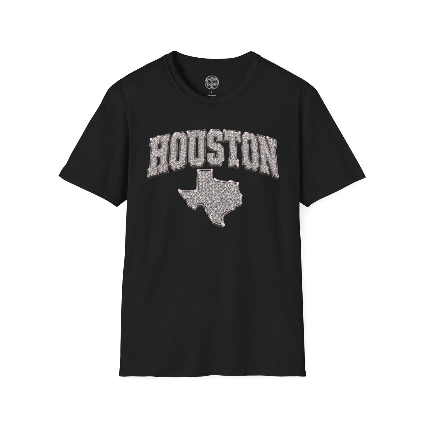 Iced Logo ‘Houston Texas State Outline’ Tee