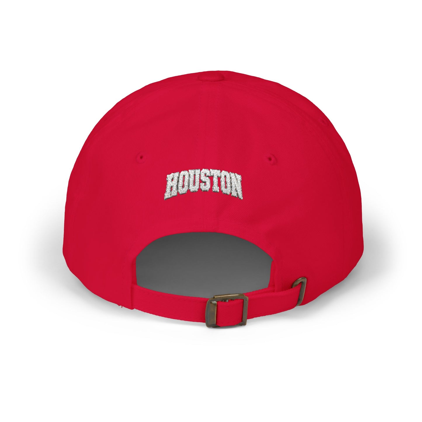 Houston (silver) Embroidered Baseball Hat