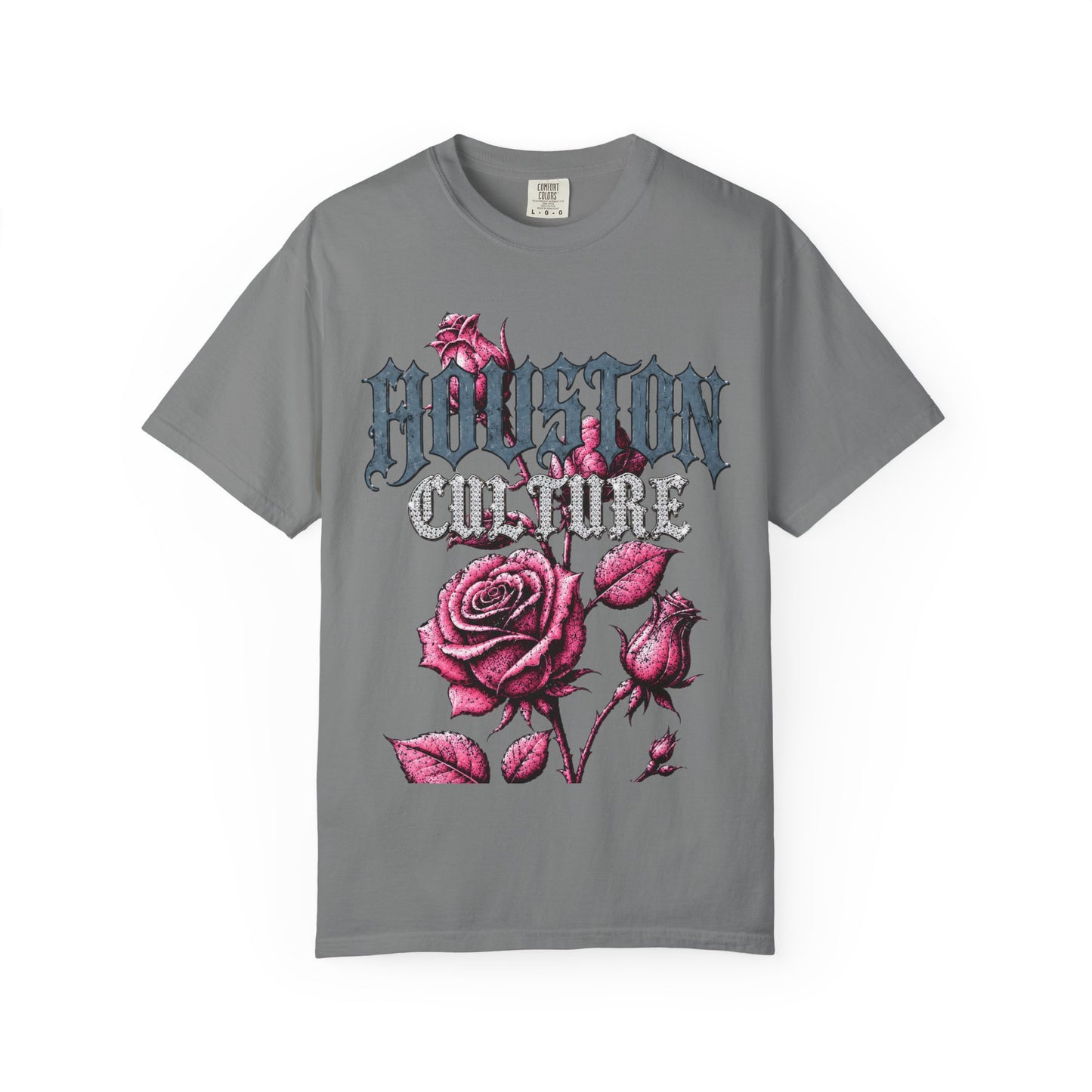 Houston Culture Rose Graphic Tee