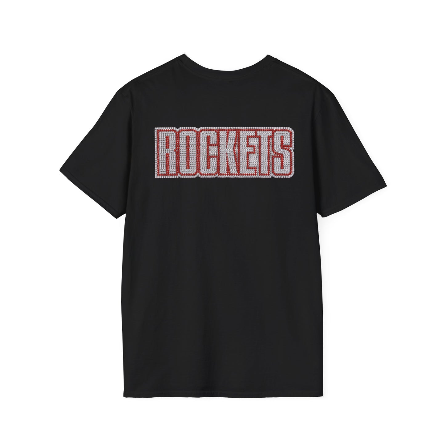 Iced Houston Rockets Double-Sided Logo Tee