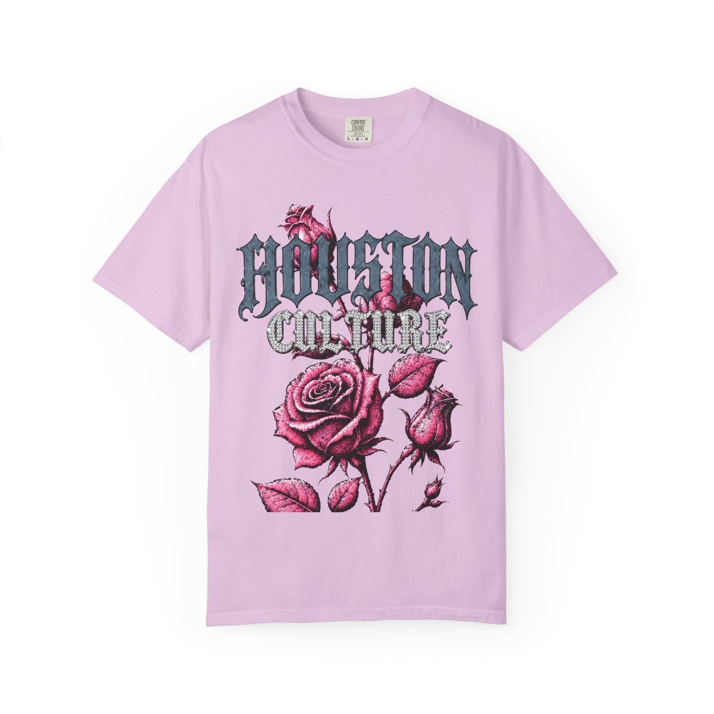 Houston Culture Rose Graphic Tee