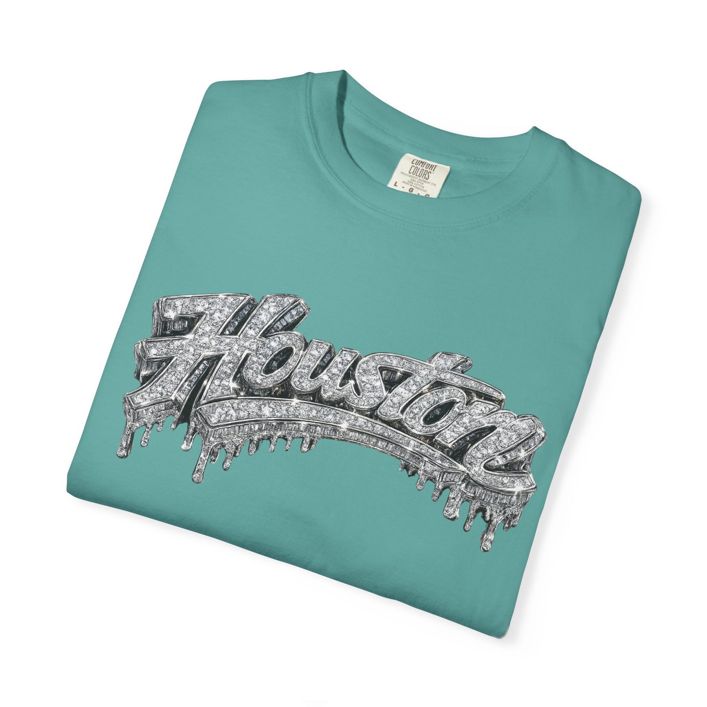 Houston Iced Drip Logo Graphic Tee