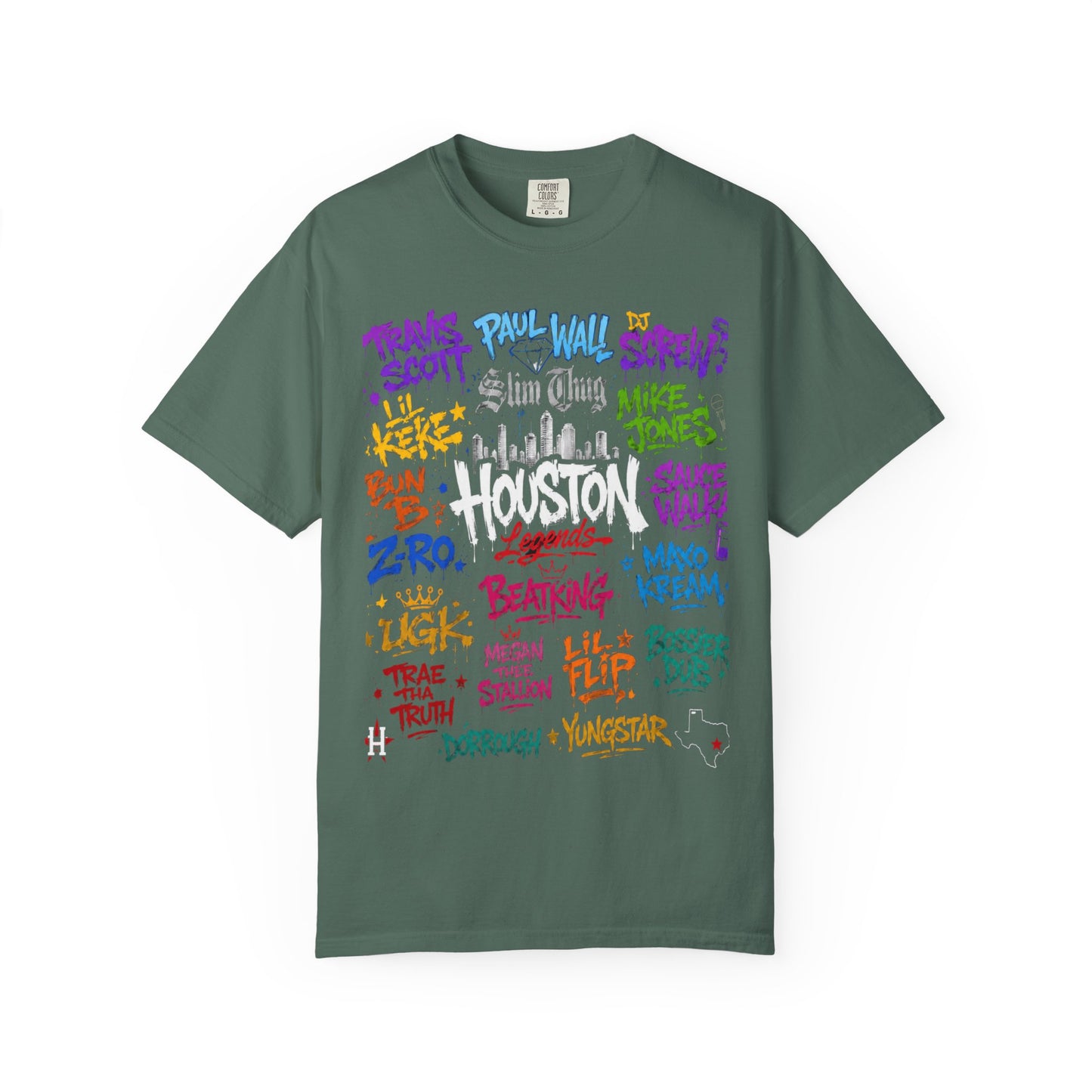 Houston Graffiti Wall of Fame Tee