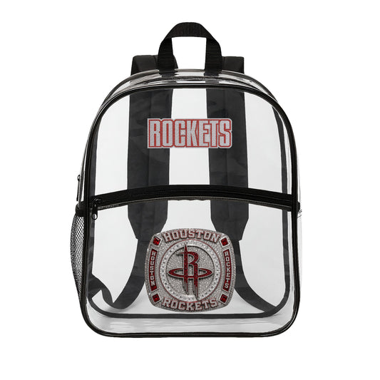 Clear Houston Rockets Stadium Backpack