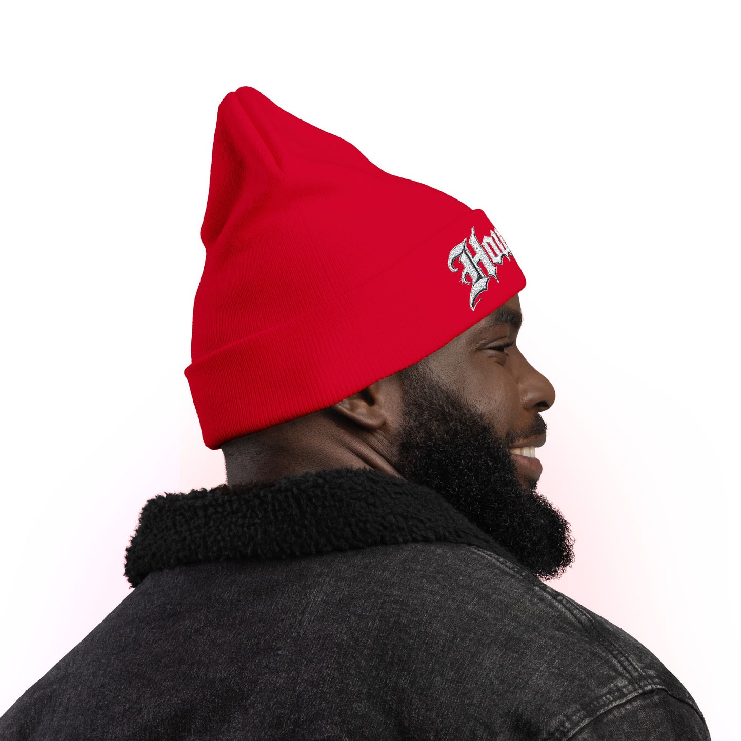 Houston Old Eng. Embroidered Beanie