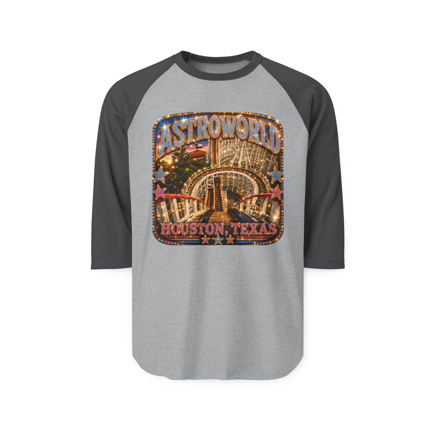 Houston Nostalgia Astroworld Raglan Tee