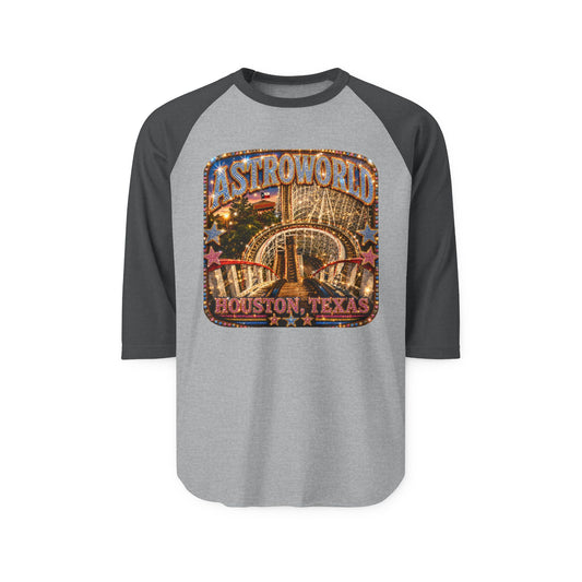 Houston Nostalgia Astroworld Raglan Tee