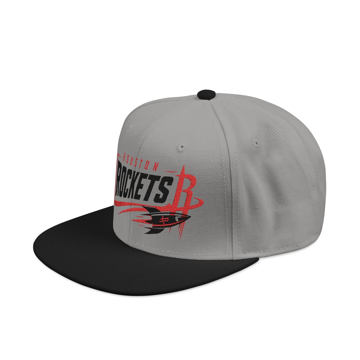 Rockets Snapback Embroidered Basketball Cap