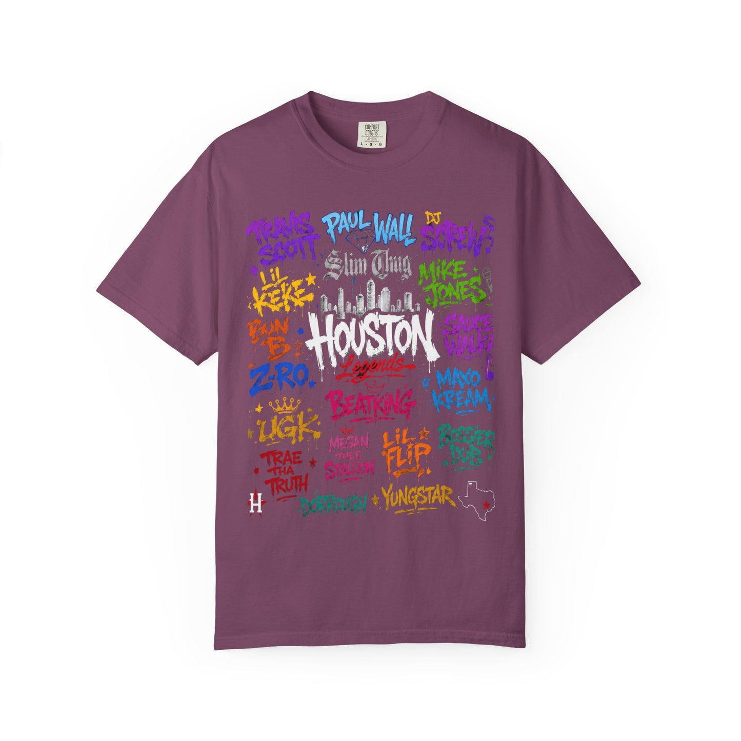 Houston Graffiti Wall of Fame Tee