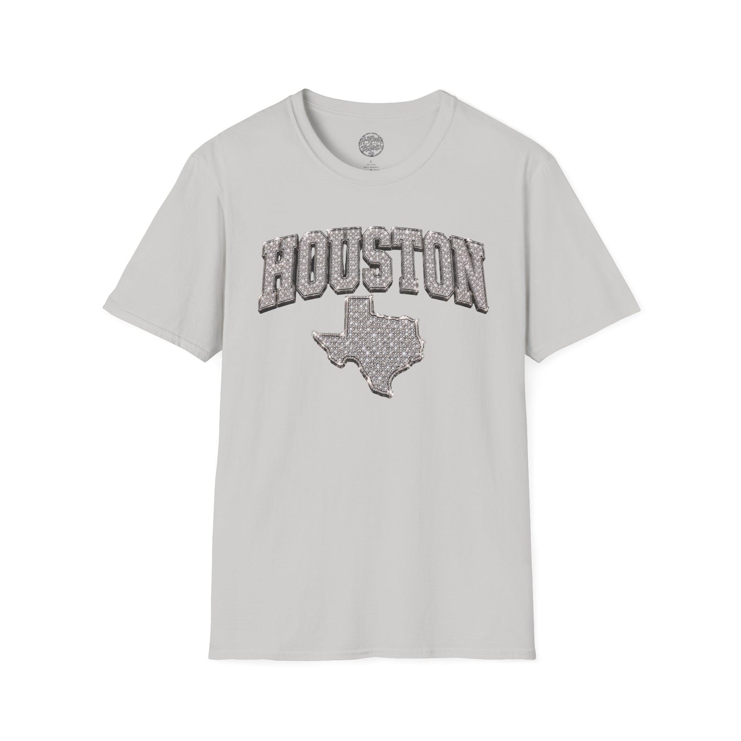 Iced Logo ‘Houston Texas State Outline’ Tee