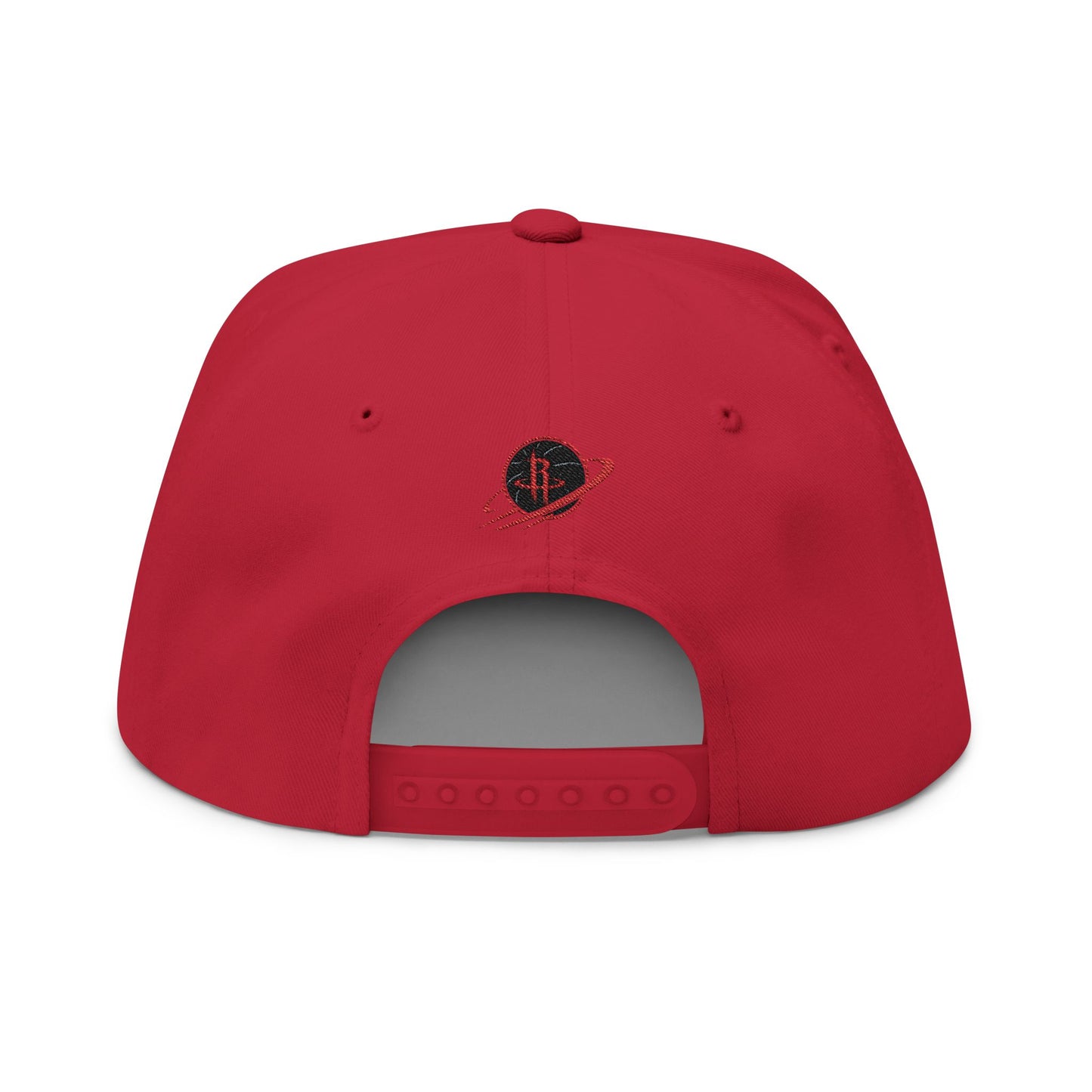 CUSTOM Houston Rockets Embroidered Flat Bill Cap